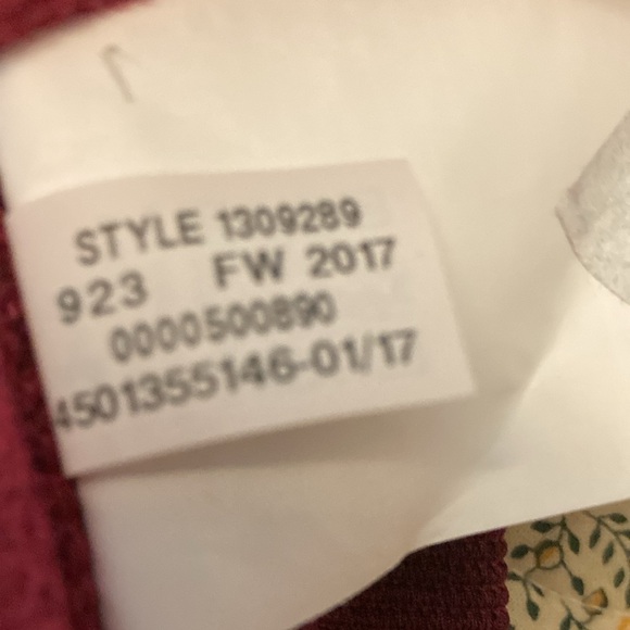 Under Armour mens XXL cold gear quarter zip pullover deep burgundy - Picture 7 of 10